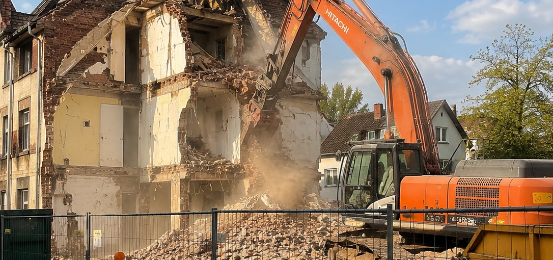Abbruch und Entkernung